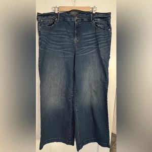 WOMENS PLUS 24R TORRID WIDE LEG JEANS